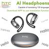 Auricolari Bluetooth Traduzione AI OWS HTC NE35 Wireless Riduzione Rumore