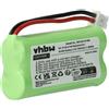 vhbw Batteria per Siemens Gigaset A245 A240 DUO A245 DUO A24 A240 A240 weib 700mAh