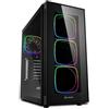 SHARKOON TG6 RGB CASE ATX IN VETRO TEMPERATO