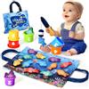 Yitical Giochi Bambini 1 Anno 2 Anni 20PCS Montessori Gioco Pesca Morbidi Regalo