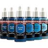 The Army Painter, Warpaints Fanatic Flexible Triad: Vivid Blues 6x18ml | Colori