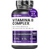 Vitastrong. Vitastrong Integratore Alimentare Complesso di Vitamine B, 180 Compresse
