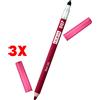Pupa 3 X Pupa Matita Labbra True Lips 07 Shocking Red