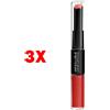 L'oreal 3 X L'oreal Rossetto Infaillible Lip Stick 2 Step 24h N.506