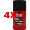 Intesa 4 X INTESA Deodorante Stick Ylang Ylang 75 Millilitri