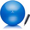 BODYMATE Palla da Ginnastica, Fitness, Yoga, Core Training con E-book GRATUITO e