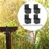 4 pezzi Staffe pergola hardware per i progetti di pergola fai -da -te patio