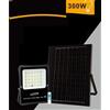 TrAdE Shop Traesio FARETTO FARO LED SOLARE 300W TELECOMANDO IP65 LUCE BIANCA FREDDA 6500K S01F-300W