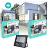 Linq FARO FARETTO LED PANNELLO SOLARE FOTOVOLTAICO 100W CON CREPUSCOLARE IP67 LED-901