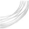 Beebeecraft Filo d'Argento da 0.7mm e 21 Gauge 925 Filo in Argento Sterling 1