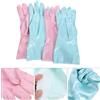 2 Pairs Guanti Lavapiatti Resistenti Di Gomma Per Pulizia Lavare in Cucina