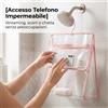 Organizer Doccia da Appendere Impermeabile per Telefono Touch Screen