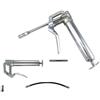 TrAdE Shop Traesio POMPA INGRASSATORE PISTOLA PER GRASSO ARIA MANUALE 120ML POMPA MANUALE