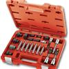 TrAdE Shop Traesio KIT DI CHIAVI PER SMONTAGGIO PULEGGIA E ALTERNATORE MOTORE AUTO 24 PEZZI