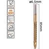 Kaela PUNTA TRAPANO ELICOIDALE Ø6.5MMX85MM IN TITANIO HSS 4241 PER METALLO LEGNO 57151