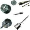 TrAdE Shop Traesio FRESA A TAZZA 120 MM CAROTATRICE CON ASTA SDS PLUS 80 CM CALCESTRUZZO CEMENTO