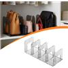 Organizer per borse con divisorio per ripiano per armadio, organizer per borse