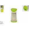 TrAdE Shop Traesio GRATTUGIA MANUALE CON CONTENITORE DOSATORE FRUTTA VERDURA FORMAGGIO 6,5X16X6,5CM