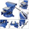 TrAdE Shop Traesio MORSA DA BANCO GIREVOLE 5" 125 mm INCUDINE PROFESSIONALE IN GHISA E ACCIAIO