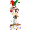 Ornamento Schiaccianoci Ballerino Clown Bomboniere per Feste Musicali