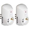 BTicino S3610DB Adattatore Safe Presa Multipla a 3 posti, con 1 Presa Schuko Sta