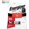 Energizer Torcia Frontale LED Compatta LP1281 55 Lumen con 2x Batterie AAA