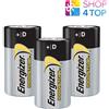 Energizer 3x Energizer D LR20 1.5V Batterie Industriale Alcaline Mono R20 MN1300