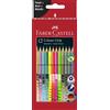 FABER-CASTELL - Set di matite colorate Colour Grip, 12 pezzi | Pastelli infrangi