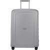 Samsonite S'Cure - Spinner M, Valigia, M (69 cm), 79 L, Argento (Silver)