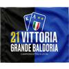 Bandiera Inter 21 Scudetto Neroazzurra Grande 100 * 150 cm - Stagione Scudetto 2