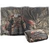 LOGOVISION Lord Of The Rings War Of The Rohirrim Helm Hammerhand Coperta super morbida al tatto setoso - 91 x 147 cm