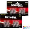 Camelion 16x CAMELION AAA Più Batterie Alcaline 1.5V LR03 MN2400 AM4 16 Confezione