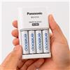 Panasonic Caricabatterie Panasonic Eneloop BQ-CC55 Smart E Veloce (+4xAA Batterie)