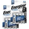 Energizer 8x Energizer Ultimate Lithium Batterie Stilo AA LR6 1.5V a Lunga Durata