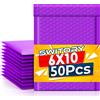 Switory 15,3x22,9 Set di millebolle in polietilene da 50 pezzi per CD, gioielli