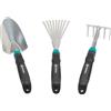 Gardena 8964-60 Set di Piccoli Attrezzi Comfort, Set Ideale per Aiuole e Balconi