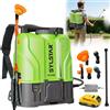 SYLSTAR Pompa Irroratrice a Batteria 12L 7Bar Potente Pompa a Spalla a Batteria