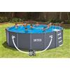 Intex PISCINA FUORITERRA INTEX GRAPHITE FUORI TERRA RIGIDA ROTONDA CM 478X124H 26384