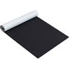 BENECREAT Rotolo di Tessuto in Feltro Nero (2mx40cm) Fogli Adesivi Appiccicosi Fogli Poste