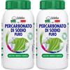 SOLEILUX 2 X 1 Kg Percarbonato di Sodio per Bucato Puro