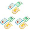 3 Count Spugna Bagnetto Bimbi Salviette Per Il Bagno Dei Neonati Bambini