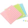 3 Pieces Adesivi Braille Bump Dot Tattili in Silicone Punti Per Non Vedenti