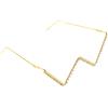 Cornice per occhiali scintillanti Cornice per occhiali con strass Cornice