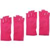 2 paia di guanti di scudo UV Pratico Nail Art Guanti manicure Anti UV Guanti