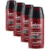 Intesa POUR HOMME | Deodorant Parfumé Ylang-Ylang, 150 ml (Confezione da 4)