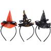 3 pezzi Halloween Hat Hat Decor -Headband Head Abbaccante per