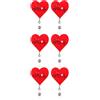 3 Pack Fermaglio Per Distintivo Da Infermiere Portabadge Carte Scomparsa