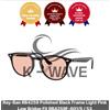 Ray-Ban RB4259 montatura nera lucida rosa chiaro ponte basso adatta RB4259F-6...