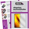 dipos 2x Pellicola per Poco X3 NFC Protettiva Protezione Schermo Claro Display dipos