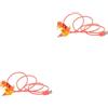 2 cavi di ricarica divertenti a forma di cane - Cavo di ricarica USB Type-C da